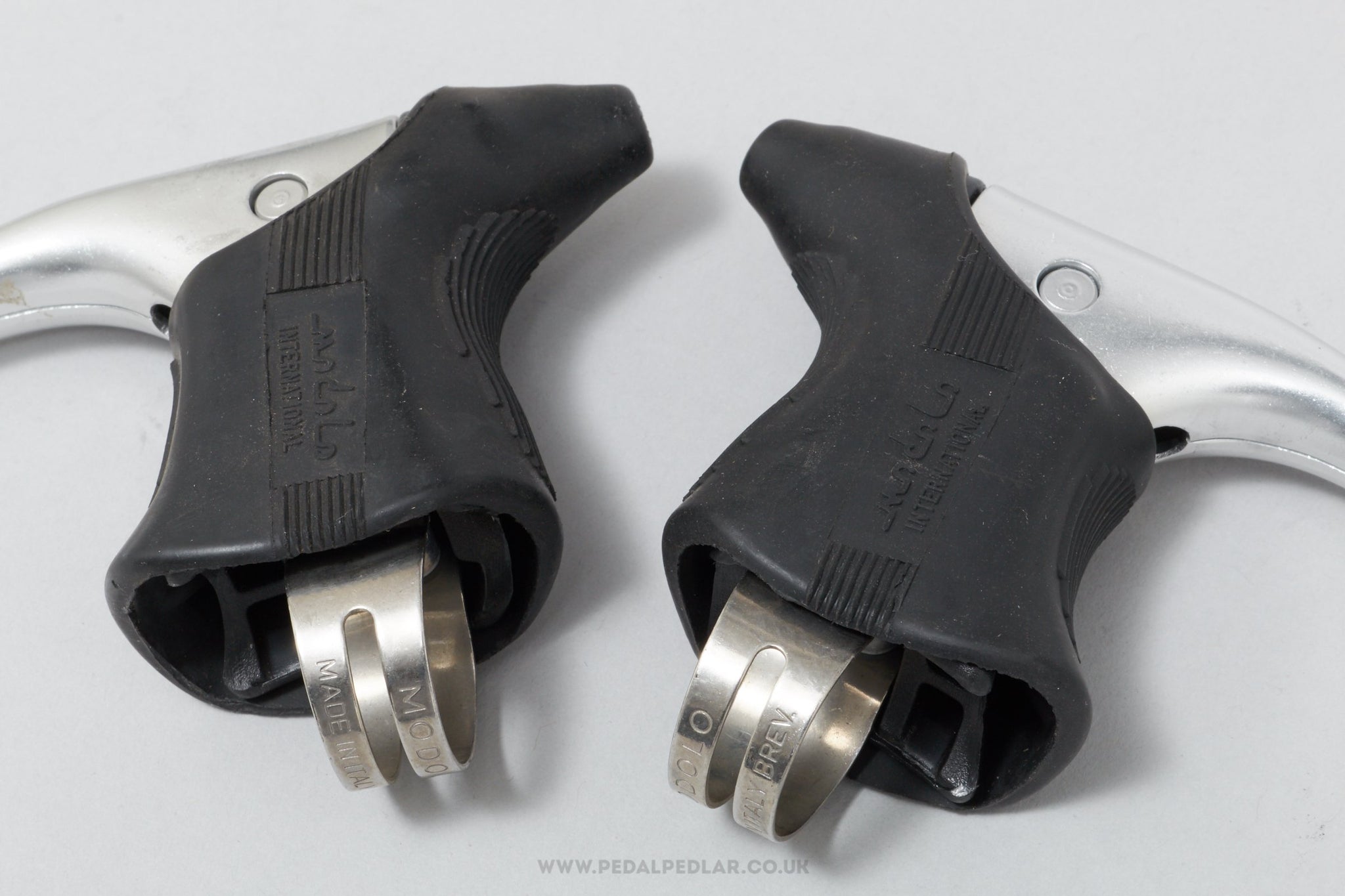 Modolo Corsa NOS Vintage Non-Aero Drop Bar Brake Levers - Pedal Pedlar - Buy New Old Stock Bike Parts