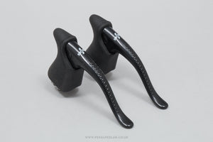 Saccon Black NOS Vintage Non-Aero Drop Bar Brake Levers - Pedal Pedlar - Buy New Old Stock Bike Parts