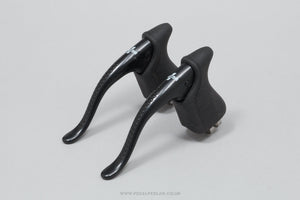 Saccon Black NOS Vintage Non-Aero Drop Bar Brake Levers - Pedal Pedlar - Buy New Old Stock Bike Parts