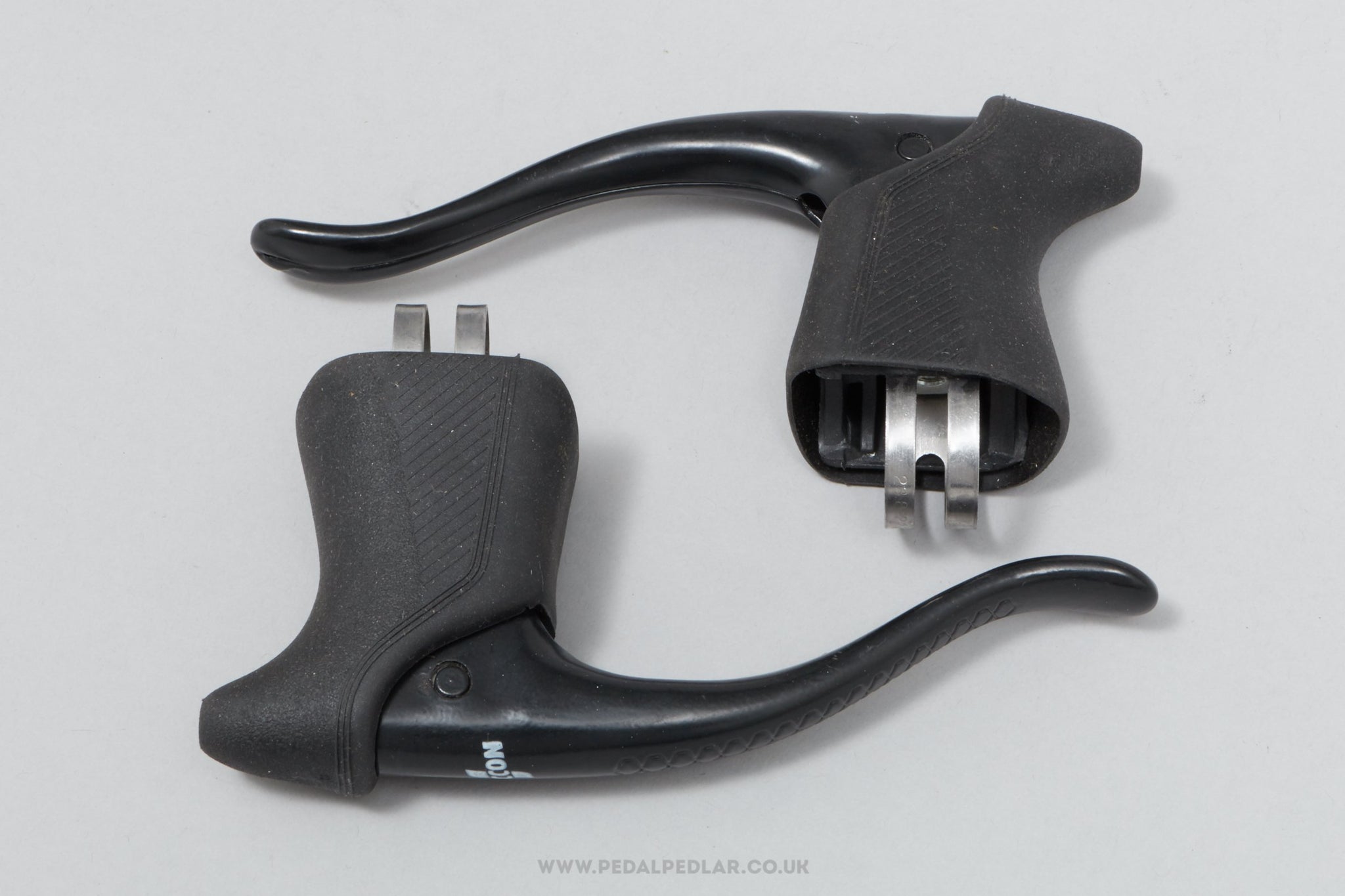 Saccon Black NOS Vintage Non-Aero Drop Bar Brake Levers - Pedal Pedlar - Buy New Old Stock Bike Parts