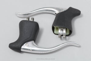 Saccon Silver NOS Vintage Non-Aero Drop Bar Brake Levers - Pedal Pedlar - Buy New Old Stock Bike Parts