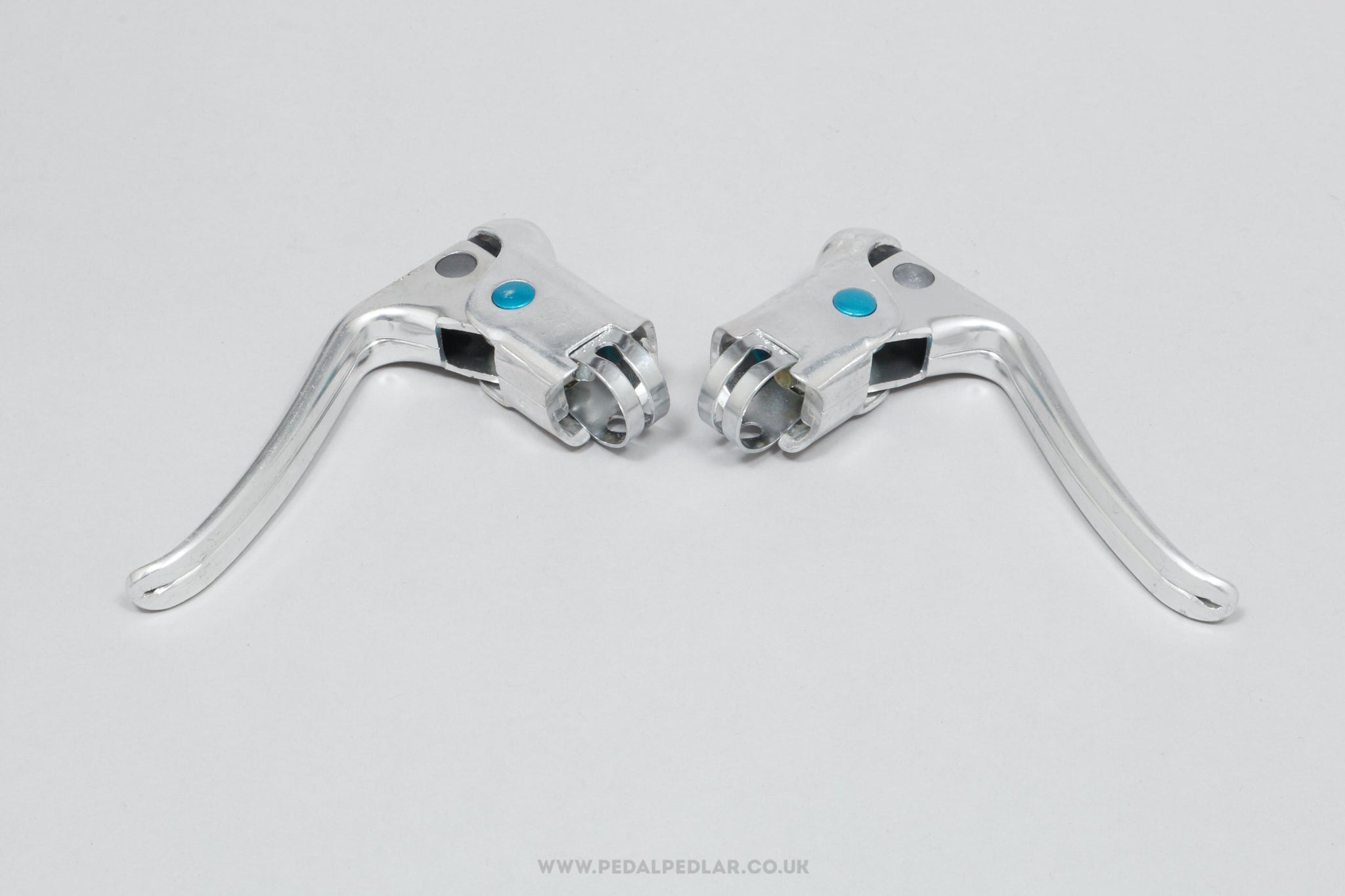 Shimano Blue Dot c.1989 NOS Vintage Aero Drop Bar Brake Levers - Pedal Pedlar - Buy New Old Stock Bike Parts