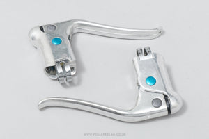 Shimano Blue Dot c.1989 NOS Vintage Aero Drop Bar Brake Levers - Pedal Pedlar - Buy New Old Stock Bike Parts