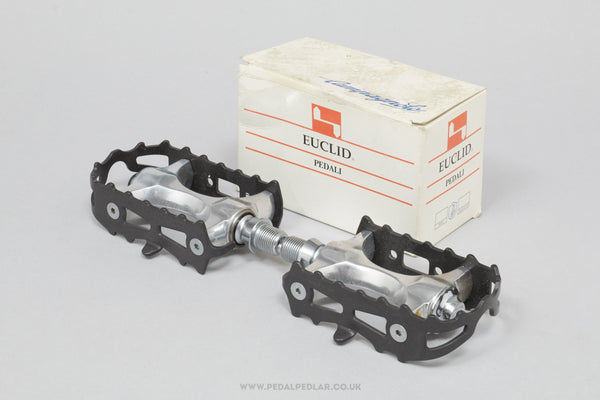 Campagnolo Euclid (M600-PR) Small NOS/NIB Vintage MTB Pedals - Pedal Pedlar - Buy New Old Stock Bike Parts