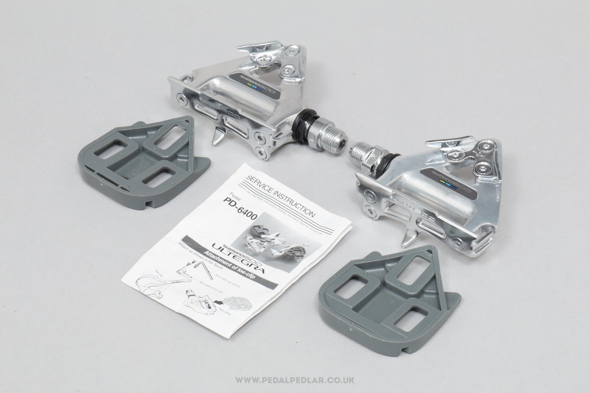 shimano 600 pedal Shimano 600 Ultegra (PD-6400) w) Cleats NOS/NIB Classic Aero Road Pedals