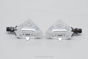 Shimano Light Action (PD-A550) w) Toe Clip Plates NOS/NIB Classic Aero Road Pedals - Pedal Pedlar - Buy New Old Stock Bike Parts