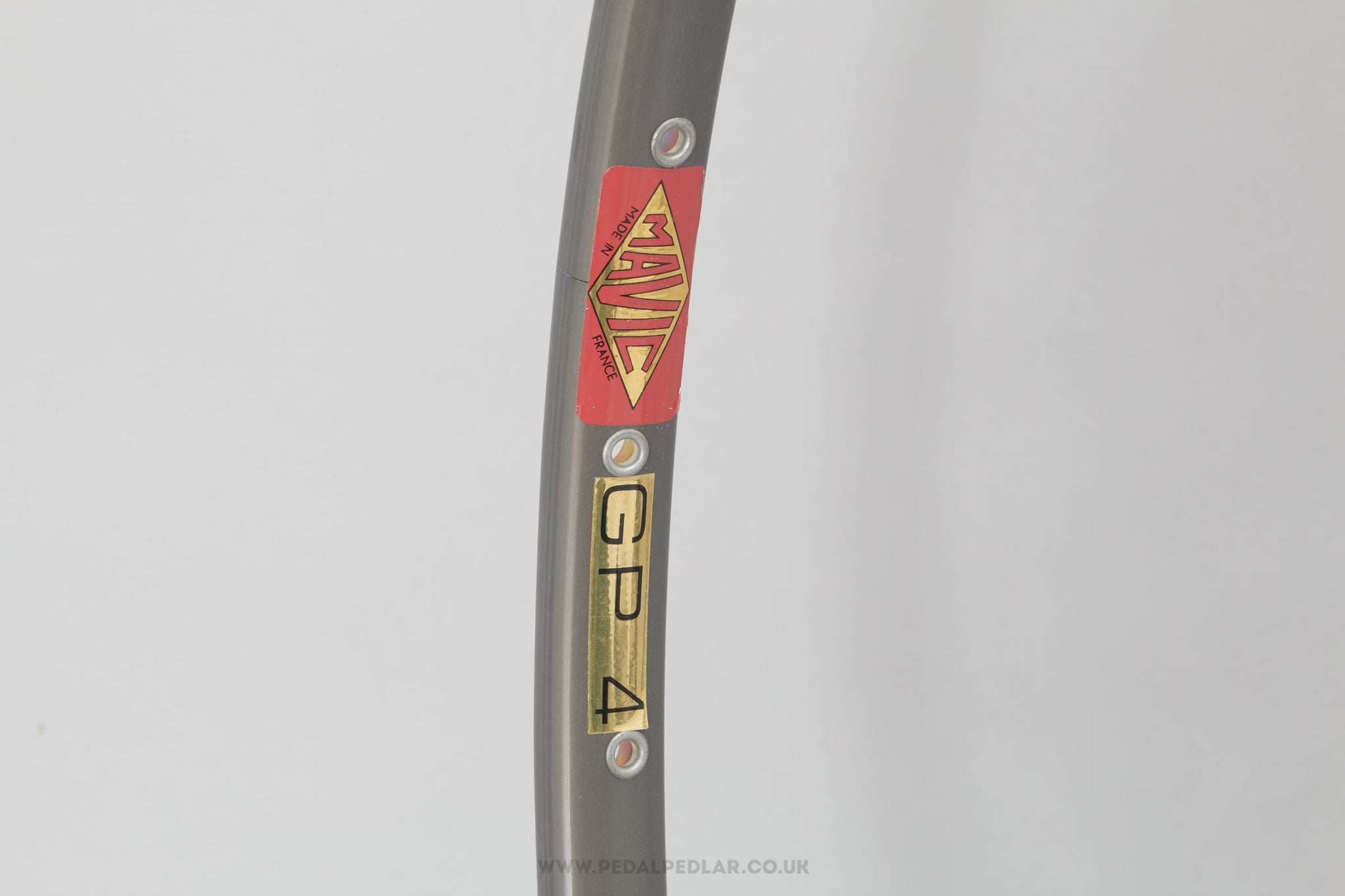 Mavic GP4 (Red Label) NOS Vintage 40h 28"/700c Tubular Rim - Pedal Pedlar - Buy New Old Stock Bike Parts
