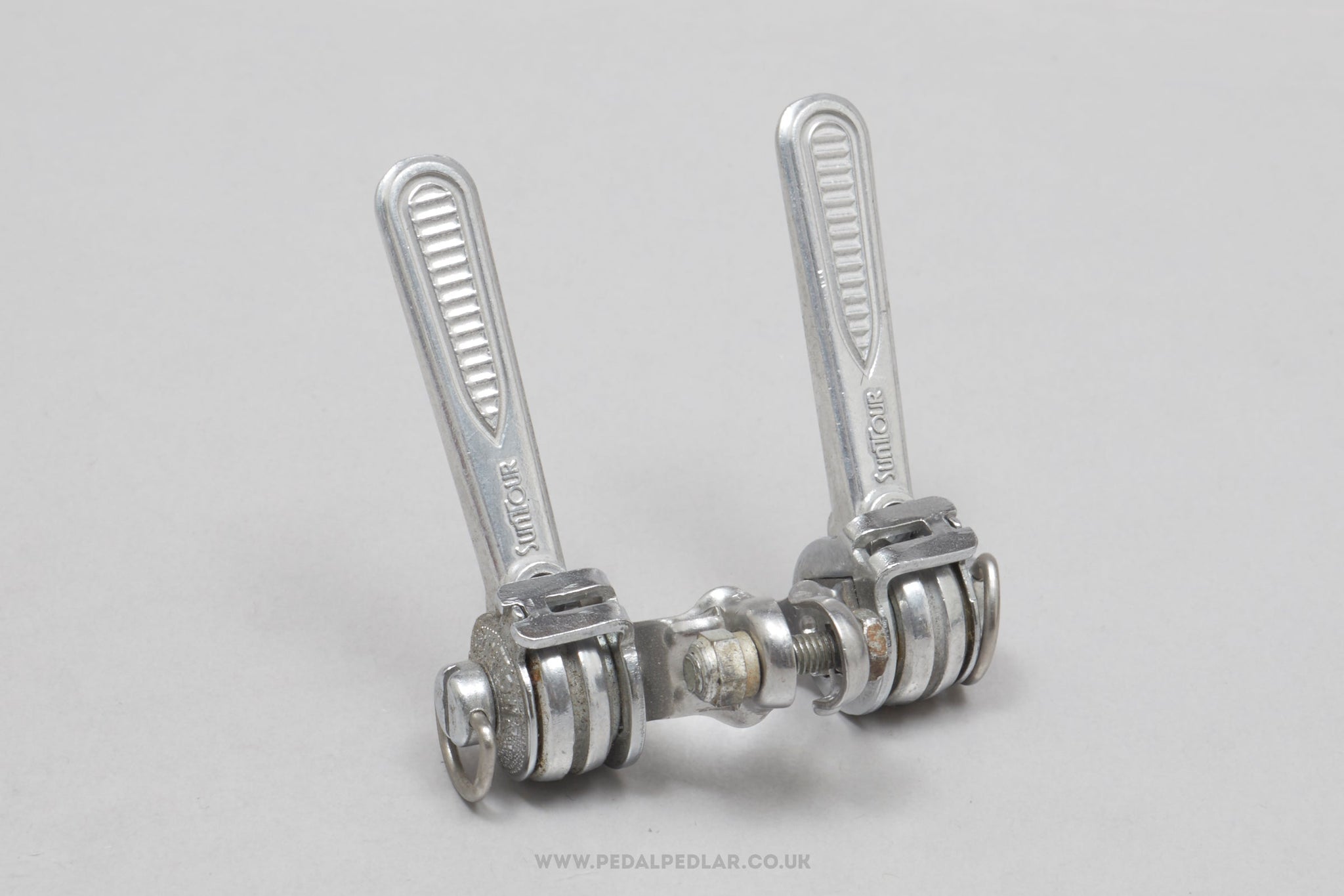 Suntour Road VX (LD-1900) NOS Vintage Clamp-On Downtube Shifters - Pedal Pedlar - Buy New Old Stock Bike Parts