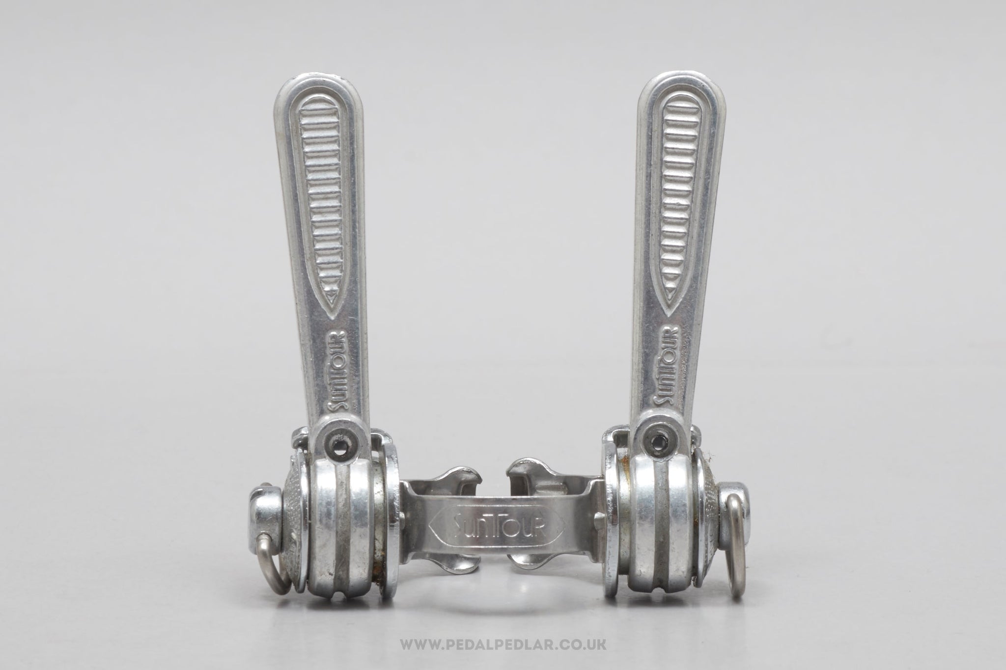 Suntour Road VX (LD-1900) NOS Vintage Clamp-On Downtube Shifters - Pedal Pedlar - Buy New Old Stock Bike Parts