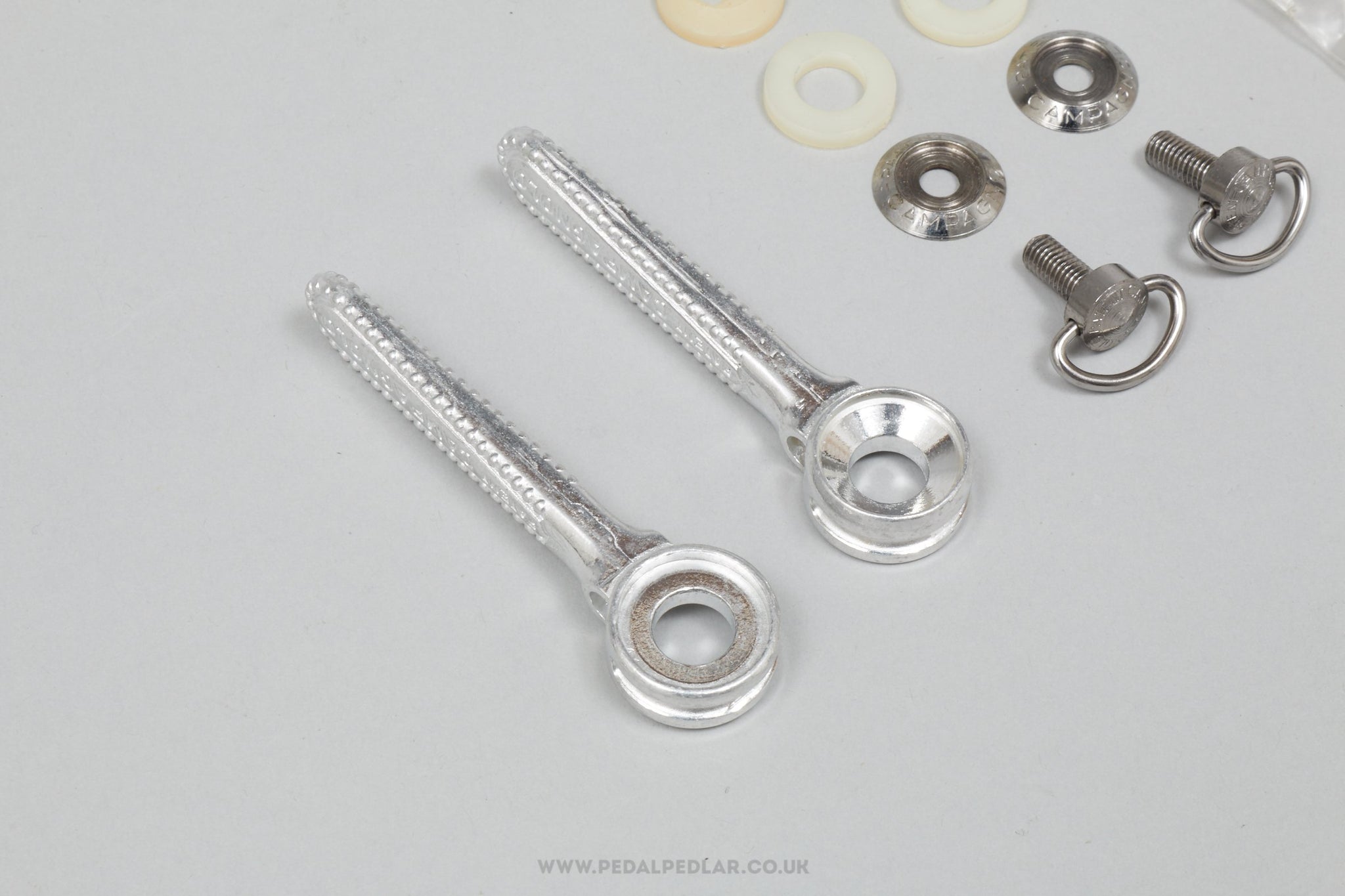 Campagnolo Super Record NOS/NIB Vintage Braze-On Downtube Shifters - Pedal Pedlar - Buy New Old Stock Bike Parts