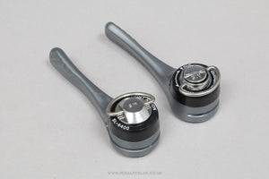 Shimano 600 (SL-6400) NOS/NIB Vintage Braze-On Downtube Shifters - Pedal Pedlar - Buy New Old Stock Bike Parts