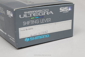 Shimano 600 (SL-6400) NOS/NIB Vintage Braze-On Downtube Shifters - Pedal Pedlar - Buy New Old Stock Bike Parts