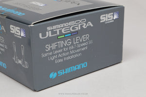 Shimano 600 (SL-6400) NOS/NIB Vintage Braze-On Downtube Shifters - Pedal Pedlar - Buy New Old Stock Bike Parts