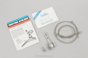 Suntour Cyclone (LD-1600) NOS Vintage Clamp-On Right Downtube Shifter - Pedal Pedlar - Buy New Old Stock Bike Parts