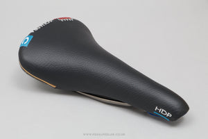 Selle San Marco Squadra HDP c.1998 NOS/NIB Classic Black Leather Saddle - Pedal Pedlar - Buy New Old Stock Bike Parts
