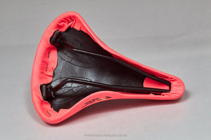 Selle Italia Canyon Ladies NOS Vintage Neon Pink Saddle - Pedal Pedlar - Buy New Old Stock Bike Parts