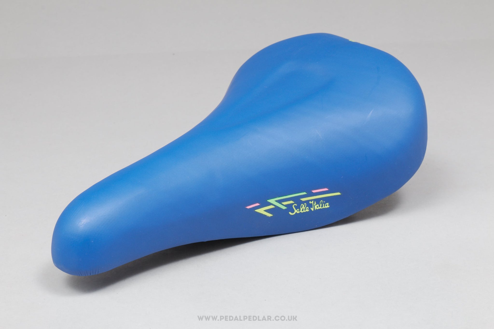 Selle Italia Canyon Junior NOS Vintage Blue Saddle - Pedal Pedlar - Buy New Old Stock Bike Parts