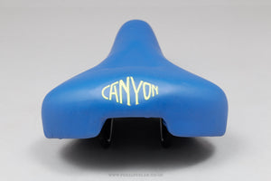 Selle Italia Canyon Junior NOS Vintage Blue Saddle - Pedal Pedlar - Buy New Old Stock Bike Parts
