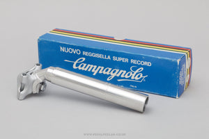 Campagnolo Nuovo Super Record (4051/1) Non-Fluted NOS/NIB Vintage 26.0 mm Seatpost - Pedal Pedlar - Buy New Old Stock Bike Parts
