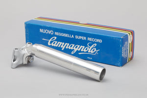 Campagnolo Nuovo Super Record (4051/1) Non-Fluted NOS/NIB Vintage 26.8 mm Seatpost - Pedal Pedlar - Buy New Old Stock Bike Parts
