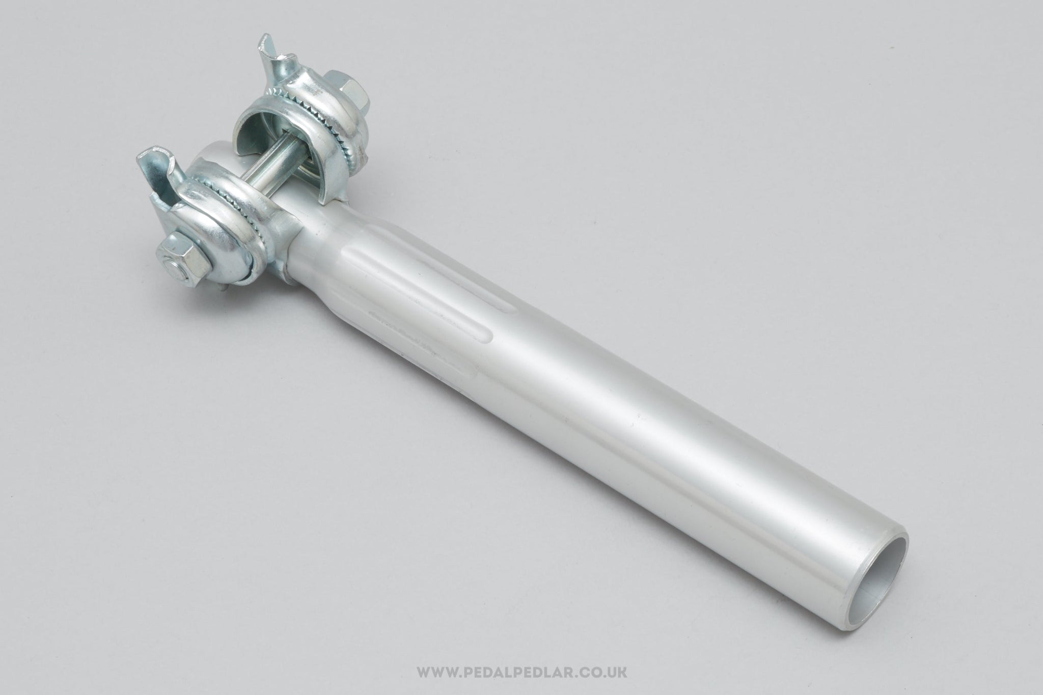 Strong w) Clamp NOS Vintage 27.0 mm Bullet Nose / Candlestick Seatpost - Pedal Pedlar - Buy New Old Stock Bike Parts
