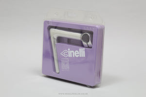 Cinelli 1A Winged C Logo NOS/NIB Vintage 135 mm 1" Quill Stem - Pedal Pedlar - Buy New Old Stock Bike Parts