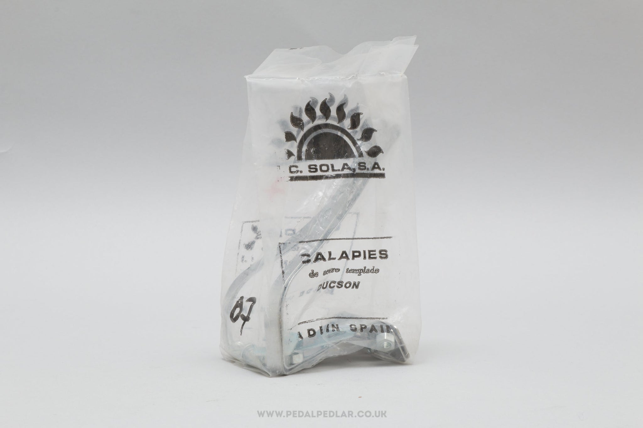 Ducson Grand Prix NOS/NIB Size M Vintage Steel Toe Clips / Cages - Pedal Pedlar - Buy New Old Stock Bike Parts