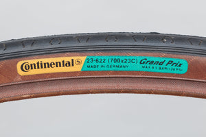 Continental Grand Prix NOS Vintage 700 x 23c Road Tyre - Pedal Pedlar - Buy New Old Stock Bike Parts