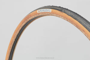 Motobecane HP22 Black/Gum NOS Vintage 700 x 22c Road Tyre - Pedal Pedlar - Buy New Old Stock Bike Parts