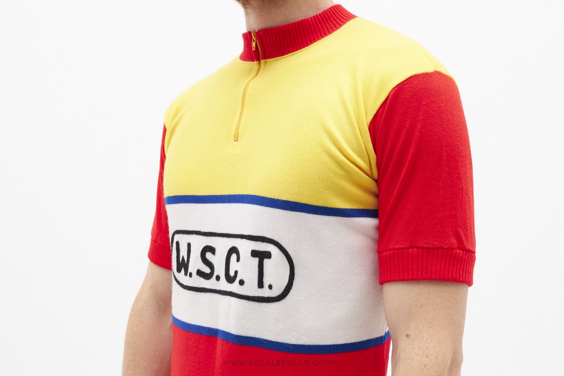 Camargue Libertas Mann Vintage Short Sleeved Cycling Jersey - Pedal Pedlar
 - 3