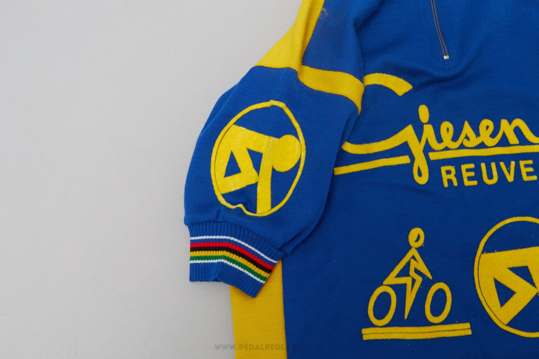 Giesen Reuver - Vintage Woollen Style Cycling Jersey - Pedal Pedlar
 - 3