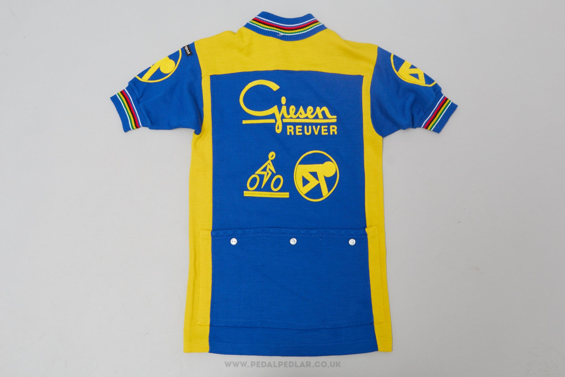 Giesen Reuver - Vintage Woollen Style Cycling Jersey - Pedal Pedlar
 - 2