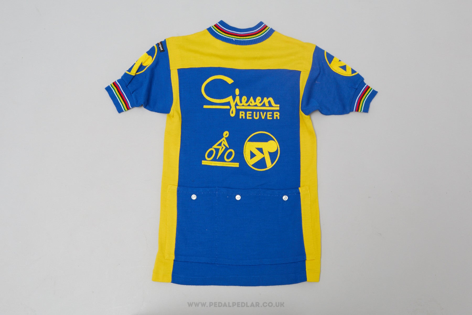 Giesen Reuverb - Vintage Woollen Style Cycling Jersey - Pedal Pedlar
 - 2