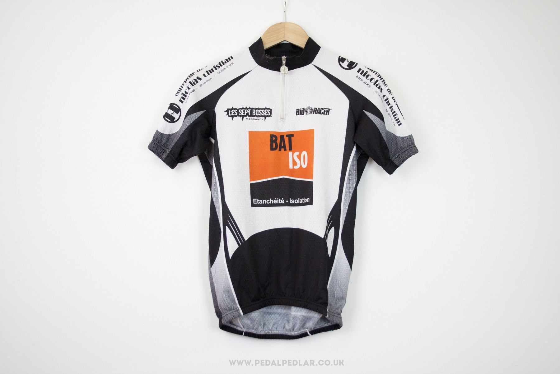 Bio Racer Vintage Short Sleeve Cycling Jersey - Pedal Pedlar
 - 2