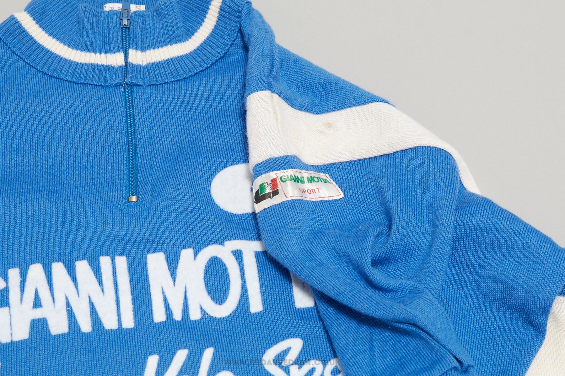 Gianni Motta Vintage Italian Woollen Cycling Jersey Pedal Pedlar
