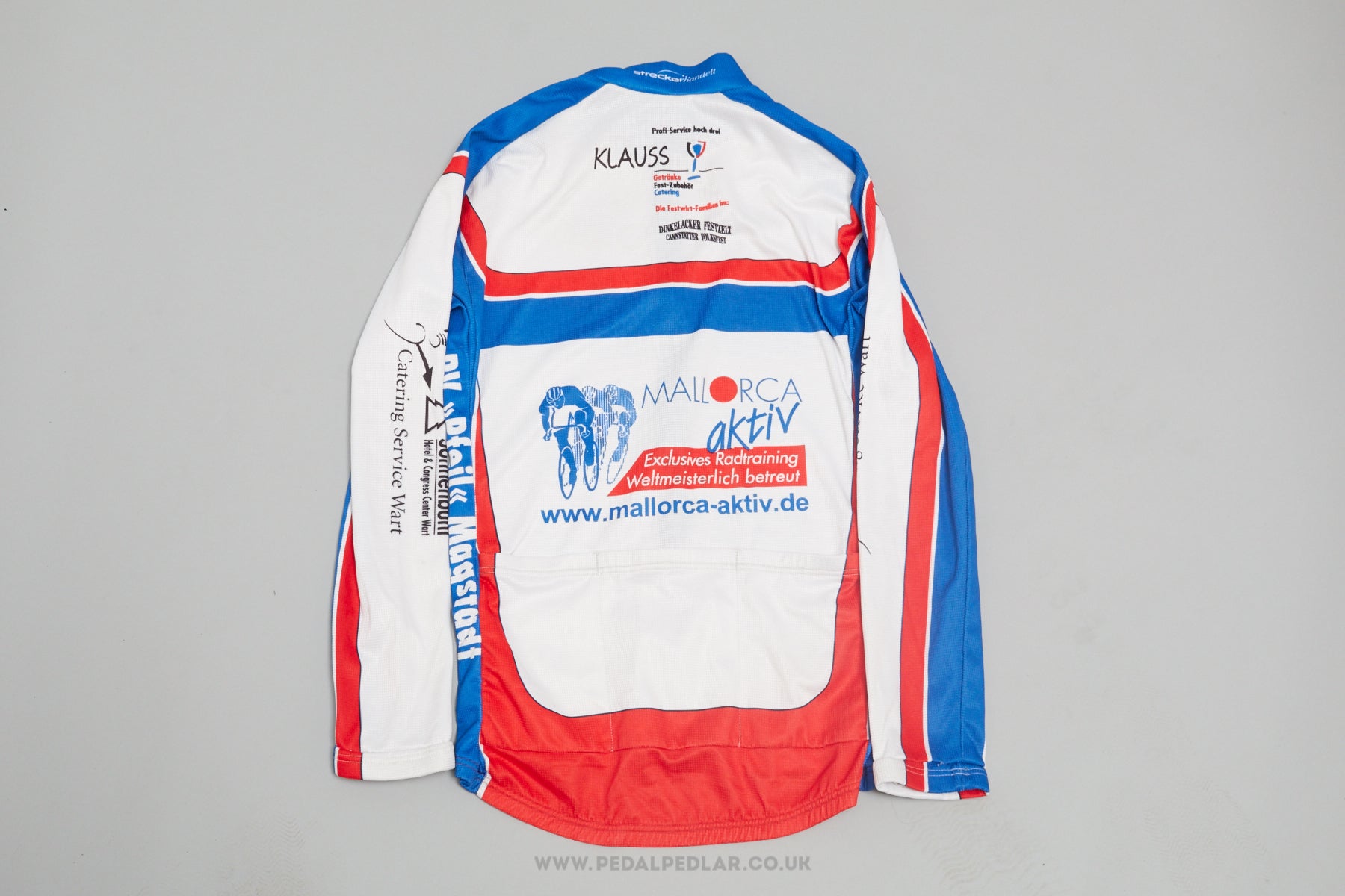 Wooba Long Sleeve Full Zip Vintage Cycling Jersey