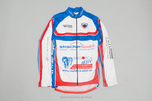 Wooba Long Sleeve Full Zip Vintage Cycling Jersey