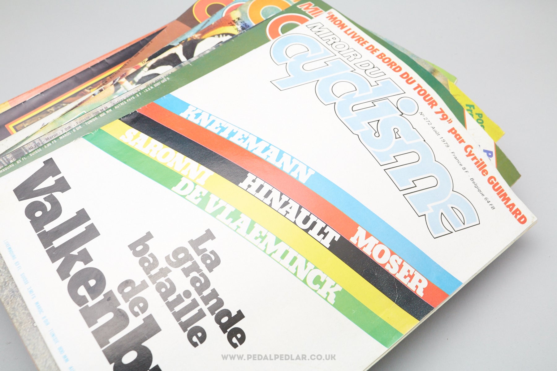 Miroir Du Cyclisme - Vintage Cycling Magazines - Issues from 1971 to 1980