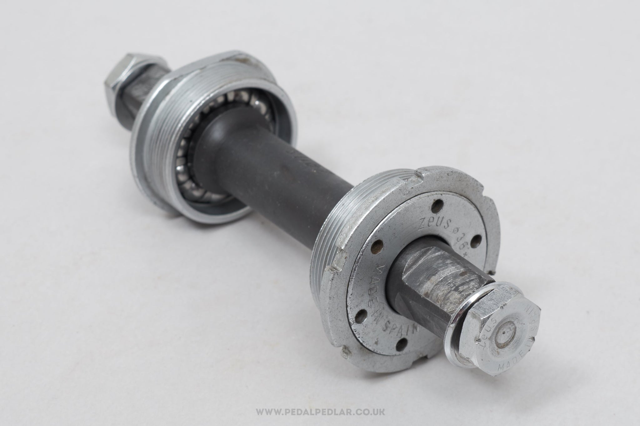 Zeus Gran Sport Vintage Italian Thread 118 mm Bottom Bracket - Pedal Pedlar - Bike Parts For Sale