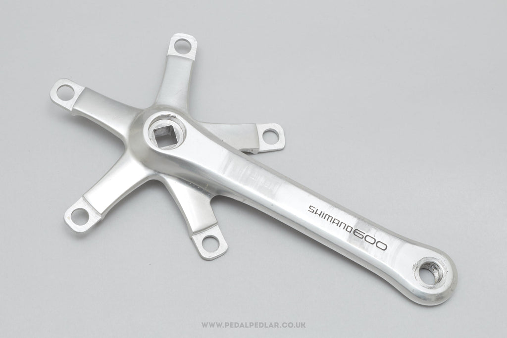 1984-87年製 シマノ600 EX FC6207 クランク 170mm Shimano 600 EX FC-6207 Crank Set – Goldensteelcycles