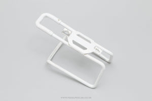Unbranded Vintage White Aluminium Bottle Cage / Holder - Pedal Pedlar - Cycle Accessories For Sale