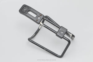 Elite Vintage Black Aluminium Bottle Cage / Holder - Pedal Pedlar - Cycle Accessories For Sale