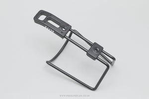 Elite Vintage Black Aluminium Bottle Cage / Holder - Pedal Pedlar - Cycle Accessories For Sale