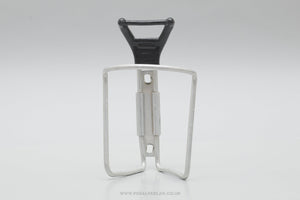 Specialites T.A. 'Plum' (417) Later Version Vintage Silver Aluminium Bottle Cage / Holder - Pedal Pedlar - Cycle Accessories For Sale