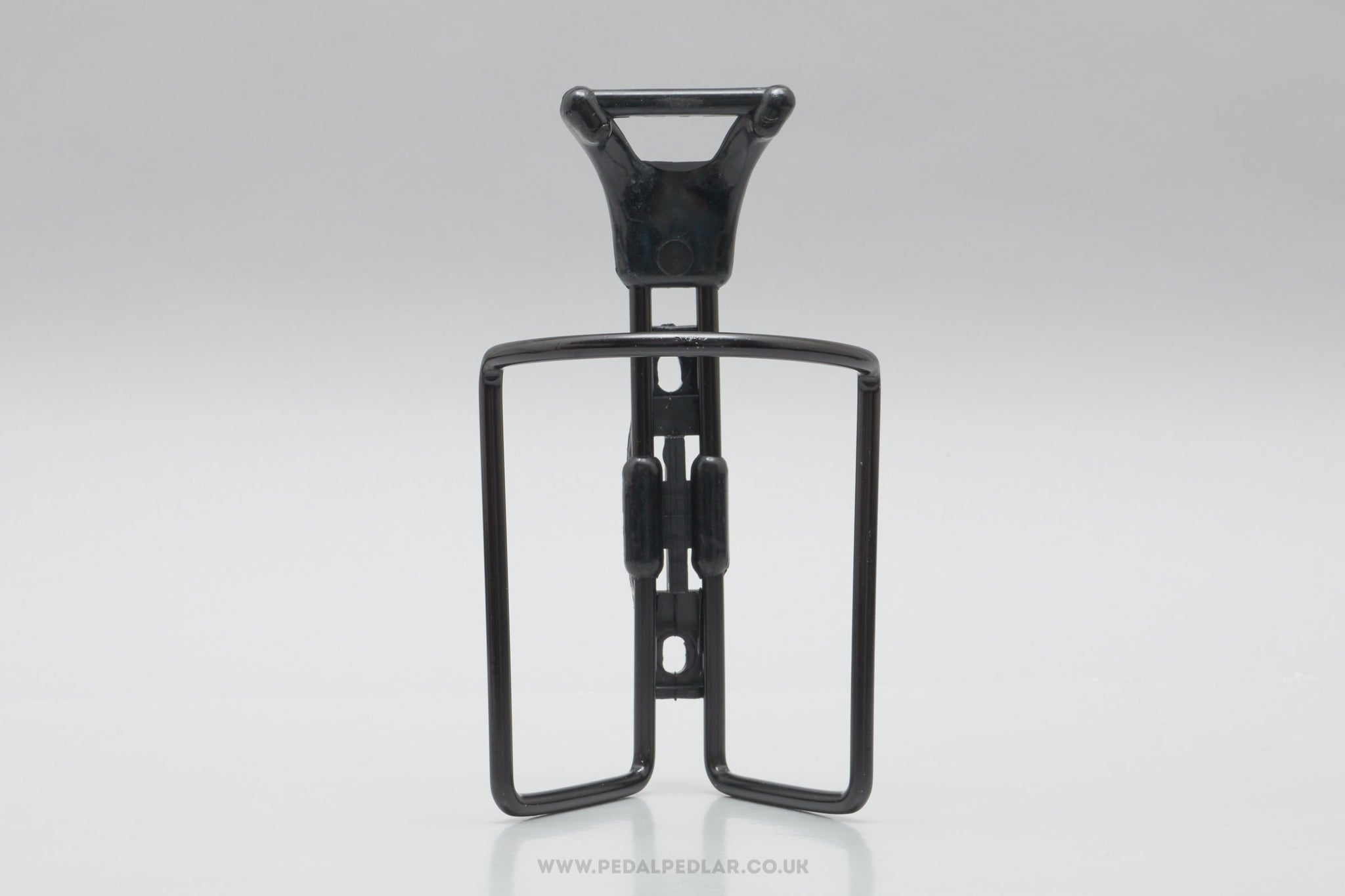 Unbranded TA Style Vintage Black Aluminium Bottle Cage / Holder - Pedal Pedlar - Cycle Accessories For Sale