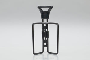 Unbranded TA Style Vintage Black Aluminium Bottle Cage / Holder - Pedal Pedlar - Cycle Accessories For Sale