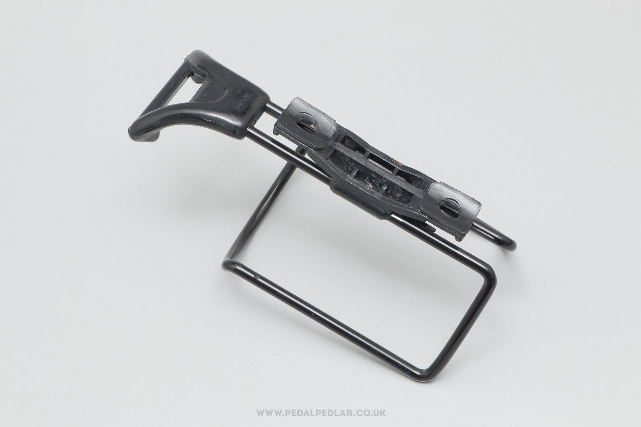Unbranded TA Style Vintage Black Aluminium Bottle Cage / Holder - Pedal Pedlar - Cycle Accessories For Sale