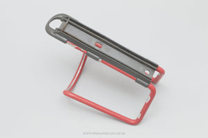 ProLine Classic Red & Grey Aluminium Bottle Cage / Holder - Pedal Pedlar - Cycle Accessories For Sale
