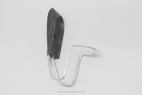 Cobra Profil Vintage Silver & Black Aero Aluminium Bottle Cage / Holder - Pedal Pedlar - Cycle Accessories For Sale