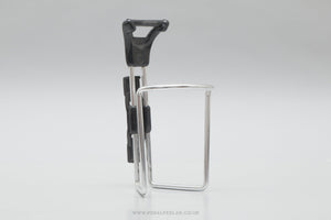 Unbranded TA Style Vintage Silver Aluminium Bottle Cage / Holder - Pedal Pedlar - Cycle Accessories For Sale